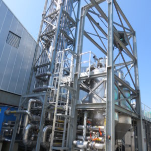 Unité de purification de Biogaz - Photographie publiée sur autorisation de la société Arol Energy